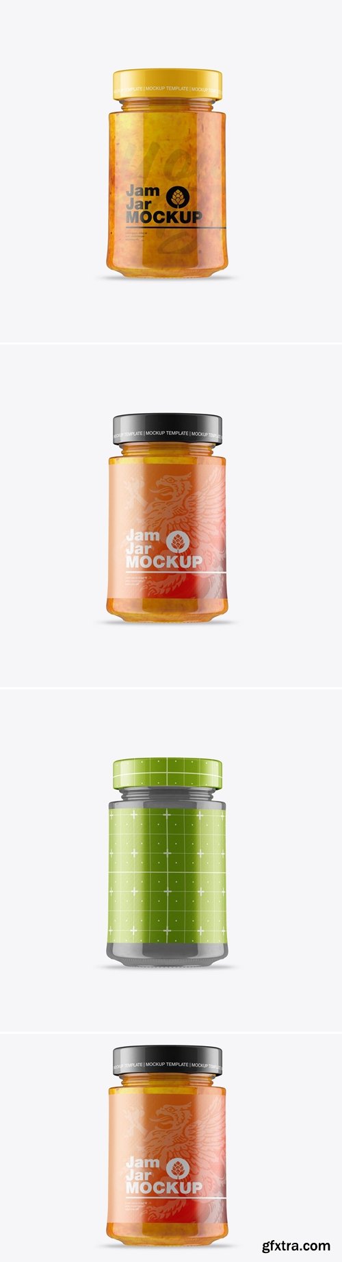 Jam Jar Mockup