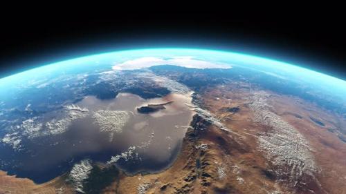 Videohive - Earth Close Up Middle East And Turkey Terrain - 35048555 - 35048555