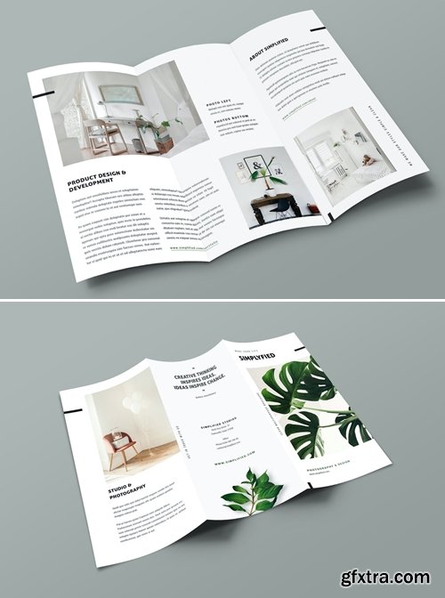 Minimal Trifold Brochure