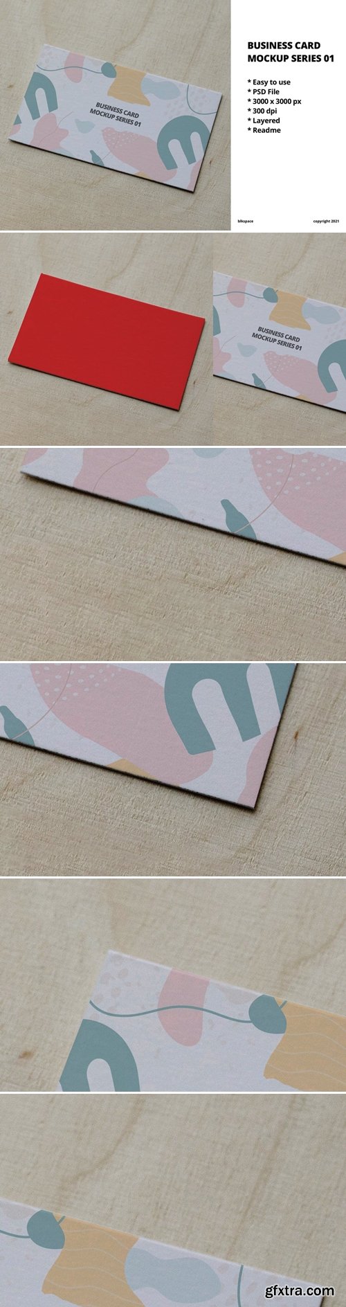 Business Card Mockup Series 01