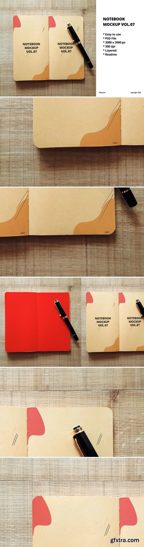 Notebook Mockup Vol.07