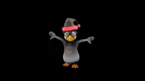 Videohive - Cartoon Pengui Dance 7 – Christmas Concept - 35056242 - 35056242