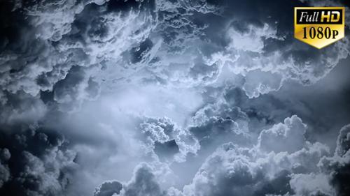 Videohive - Dark Clouds - Flight Through Clouds - 18843999 - 18843999