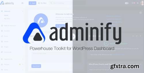 WP Adminify Pro v1.0.8 - Powerhouse Toolkit for WordPress Dashboard - NULLED