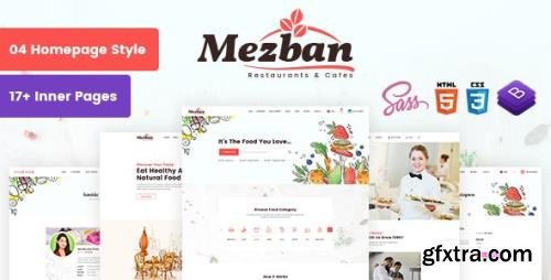 ThemeForest - Mezban v1.0 - Food Delivery, Food Blogger & Restaurant HTML Template - 25394391