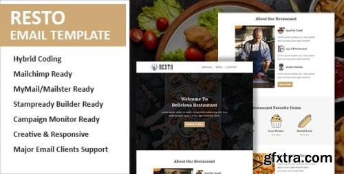 ThemeForest - Resto v1.0 - Email Newsletter Template (Update: 28 September 20) - 28671574