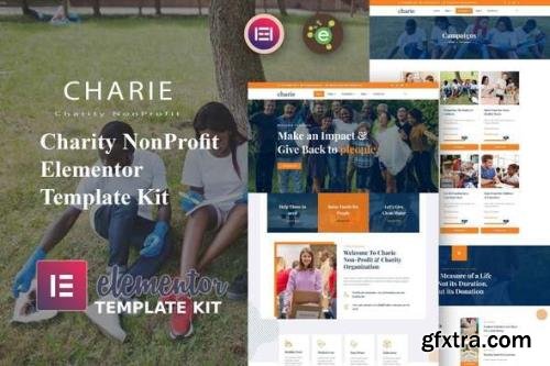 ThemeForest - Charie v1.0.0 - Charity NonProfit Elementor Template Kit - 34979588