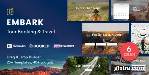 ThemeForest - Tour Booking & Travel WordPress Theme - Embark v1.4.1 - 20216095