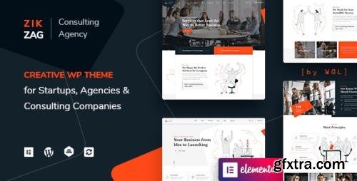 ThemeForest - ZikZag v1.1.12 - Consulting & Agency WordPress Theme - 26119903 - NULLED