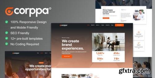 ThemeForest - Corppa v1.0.0 - Business & Portfolio Elementor Template Kit - 34916362