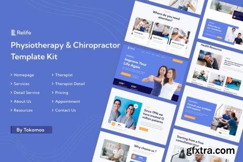 ThemeForest - Relife v1.0.1 - Physiotherapy & Chiropractor Elementor Template Kit - 34864830