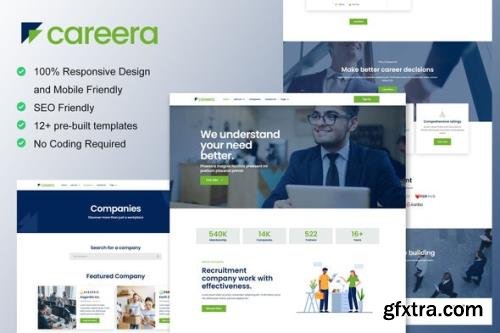 ThemeForest - Careera v1.0.0 - Recruitment Agency Elementor Template Kit - 34967724