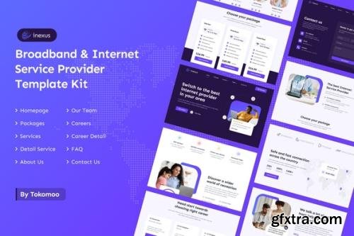 ThemeForest - Inexus v1.0.1 - Broadband & Internet Service Provider Elementor Template Kit - 34865210