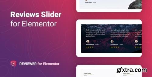 CodeCanyon - Reviewer v1.0.3 - Reviews Slider for Elementor - 32901033