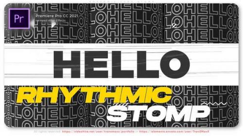 Videohive - Rhythmic Typo Stomp - 35003275 - 35003275