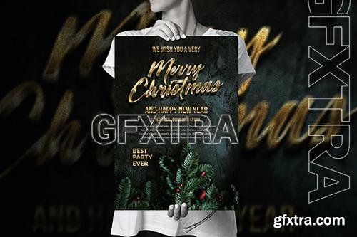 Christmas - Big Poster Design 5EX5QFQ