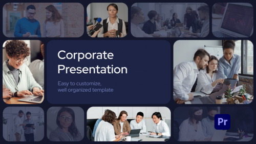 Videohive - Grid Corporate Presentation for Premiere Pro - 35036141 - 35036141