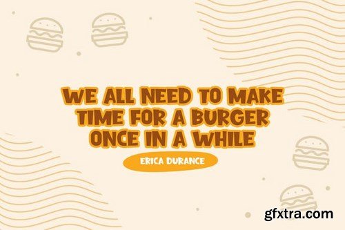 Burger Extra Font