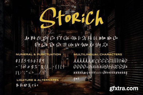 Storich Font