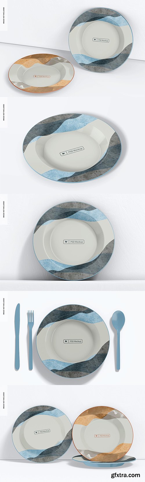 Enamel plate mockup