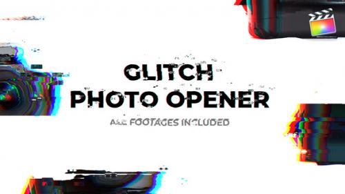 Videohive - Glitch Photographer Opener | For Final Cut & Apple Motion - 35120220 - 35120220