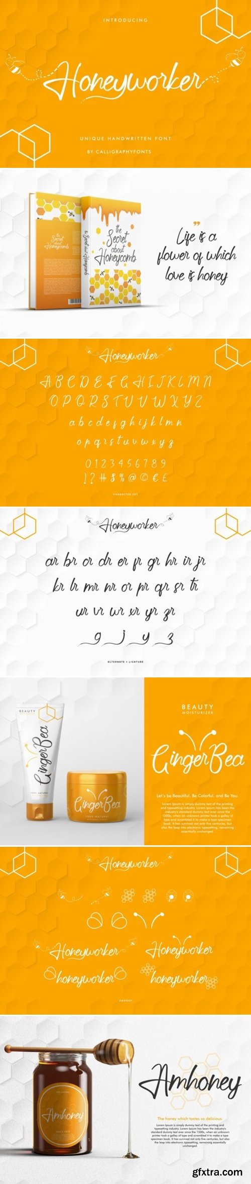 Honeyworker Font