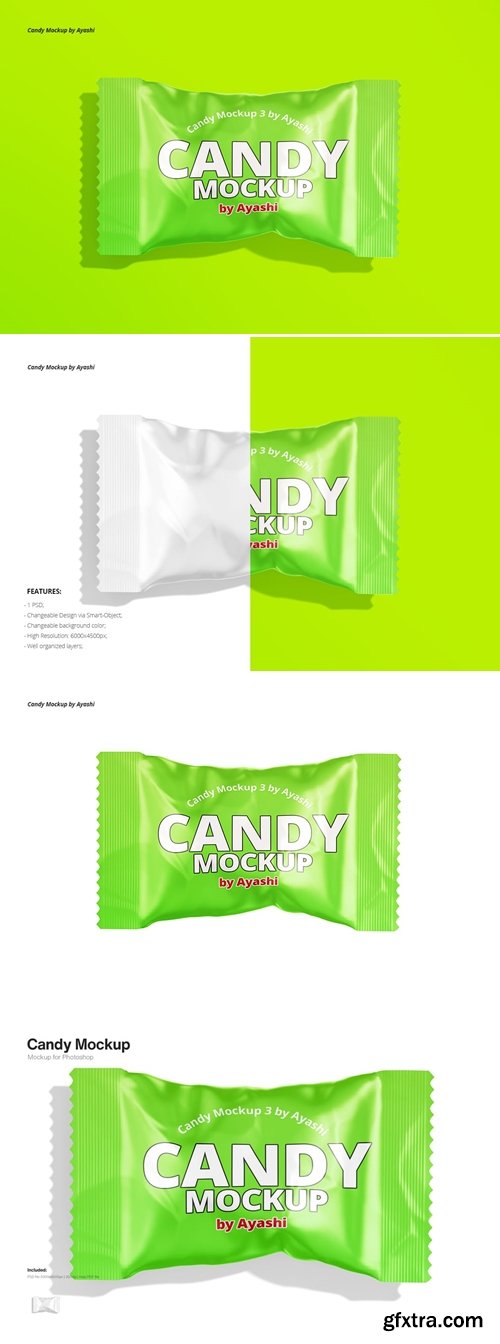 Candy Bar Mockup