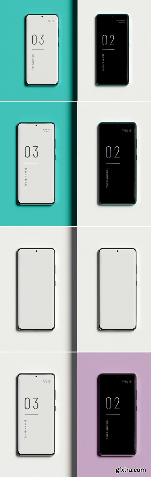 Smartphones Mockup