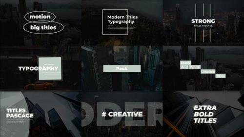 Videohive - Big Titles | Premiere Pro Templates - 35062564 - 35062564