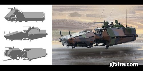 Study to Concept - Vehicles By John J. Park