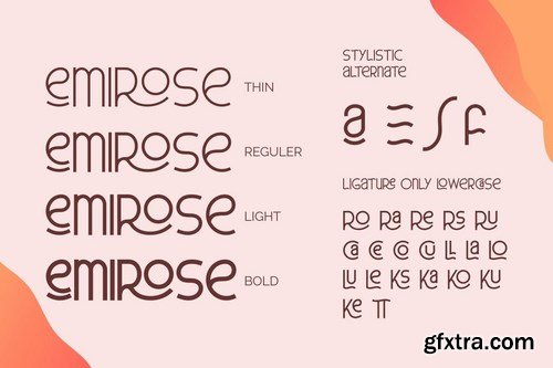 Emirose Font