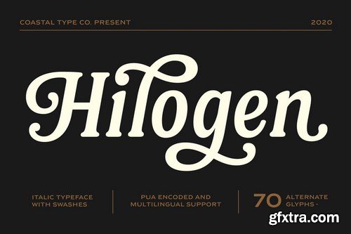 Hilogen Font