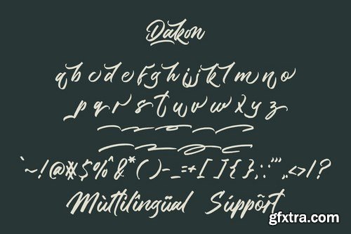 Dakon Font