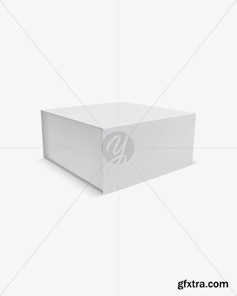 Glossy Paper Box Mockup 21036