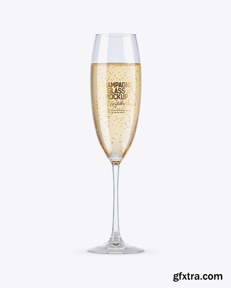 Champagne Glass Mockup 27077