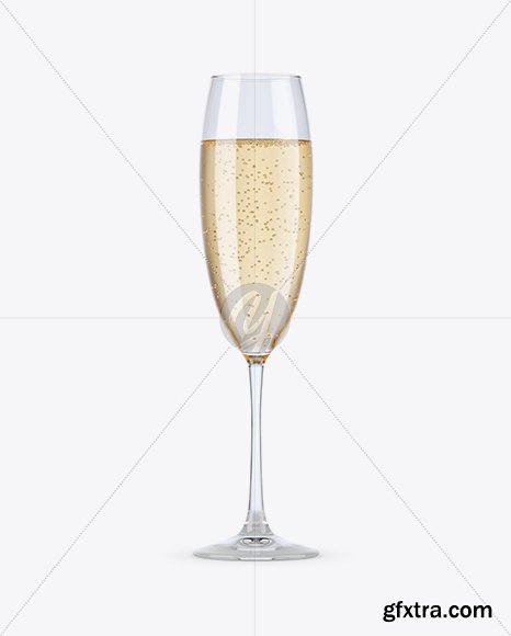 Champagne Glass Mockup 27077