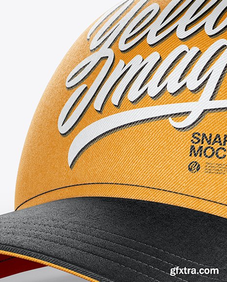 Snapback Cap Mockup 35228