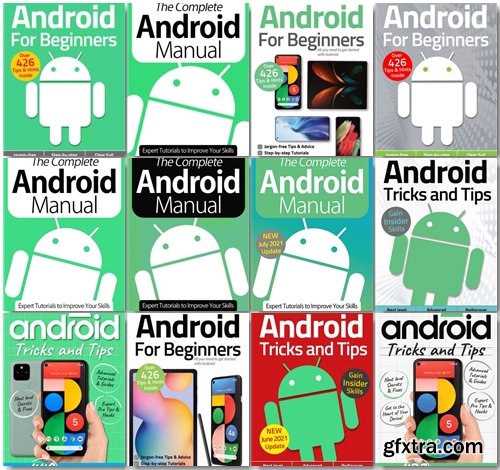 Android The Complete Manual,Tricks And Tips,For Beginners - 2021 Full Year Issues Collection
