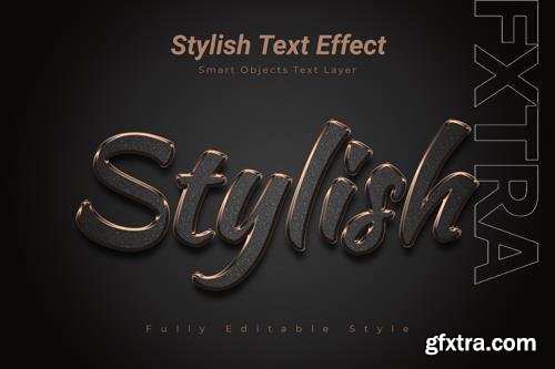 Stylish text effect psd