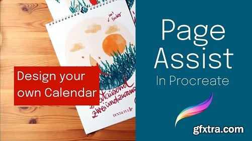 Page Assist in Procreate 5. 2 - From Basics to Calendar Design