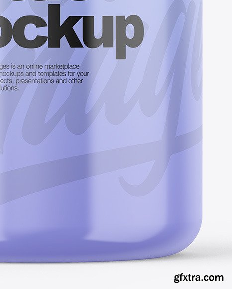 Glossy Bottle Mockup 89576