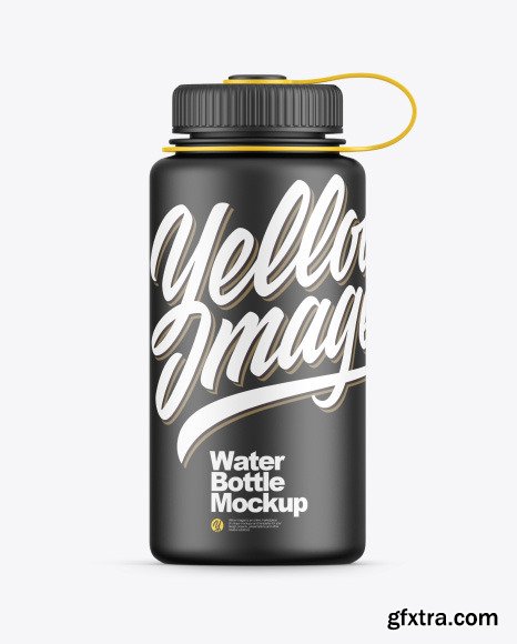 Matte Sports Bottle Mockup 89572