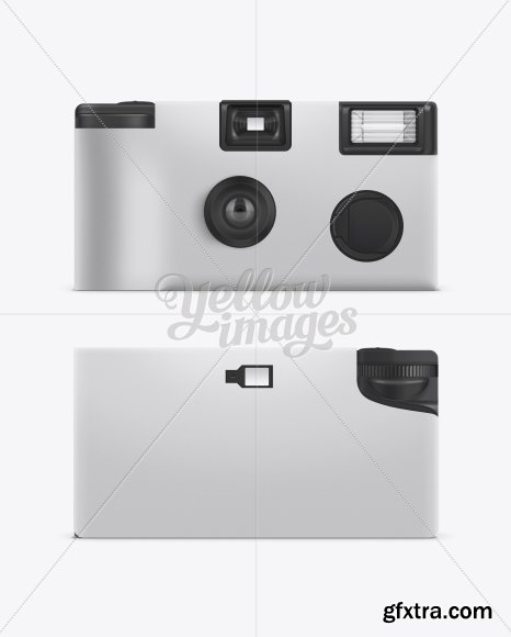 Disposable Photo Camera Mockup 11286