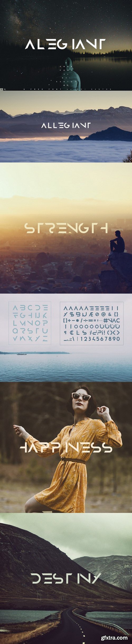 ALLEGIANT Font