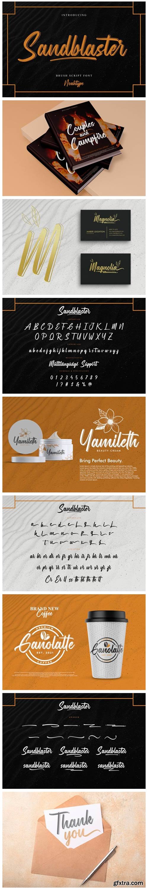 Sandblaster Font