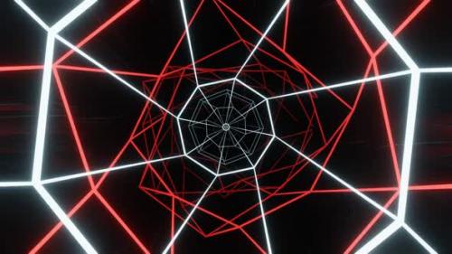 Videohive - Vj Loop Tunnel Abstract Lines 02 - 35084659 - 35084659