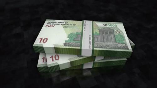 Videohive - Iranian Rial money banknote pile packs - 35085146 - 35085146