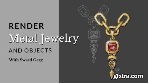 Render Metal Jewelry and Objects - Jewelry Design