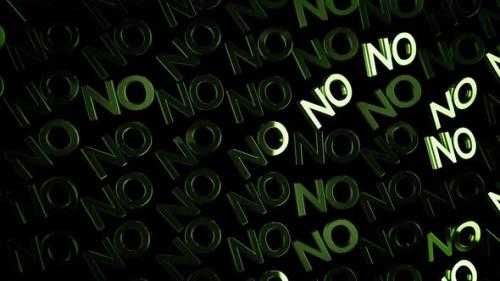 Videohive - Green glowing capital letters moving diagonally with light glares - 35095798 - 35095798