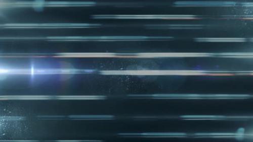 Videohive - Parallel lines move into different directions with light flares - 35095806 - 35095806